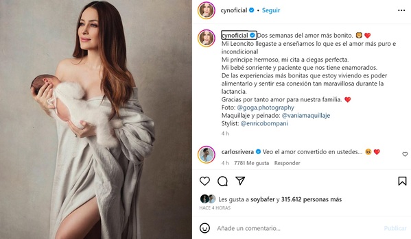 Cynthia Rodríguez Comparte Su Primer Sesión De Fotos Con Su Bebé 