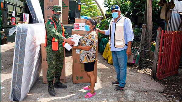 Mañana comenzará entrega de enseres domésticos y apoyos a damnificados de  Acapulco