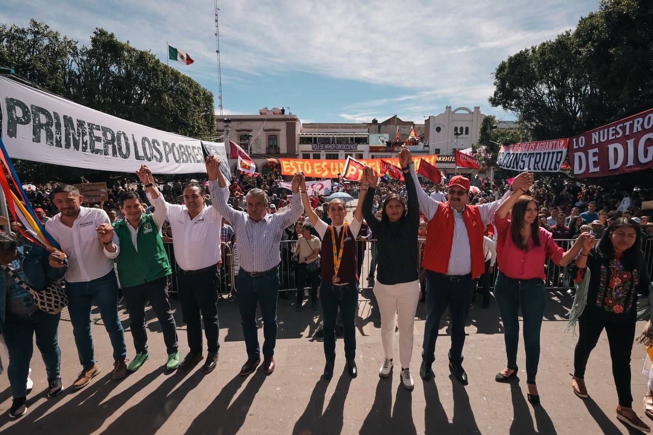 En 2024, el grito que hay en Michoacán y en todo México es que siga la