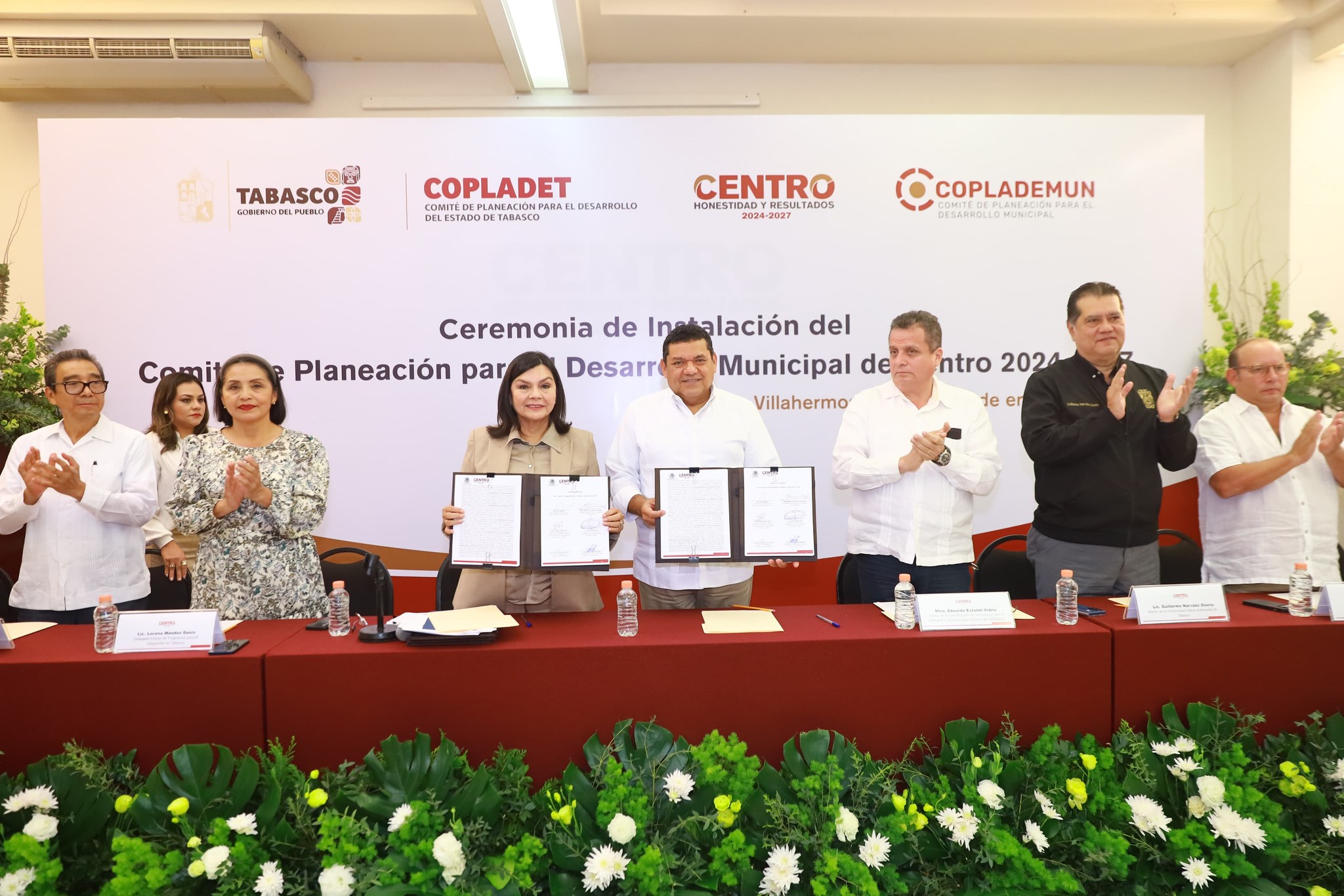 Instalan COPLADEMUN en Centro