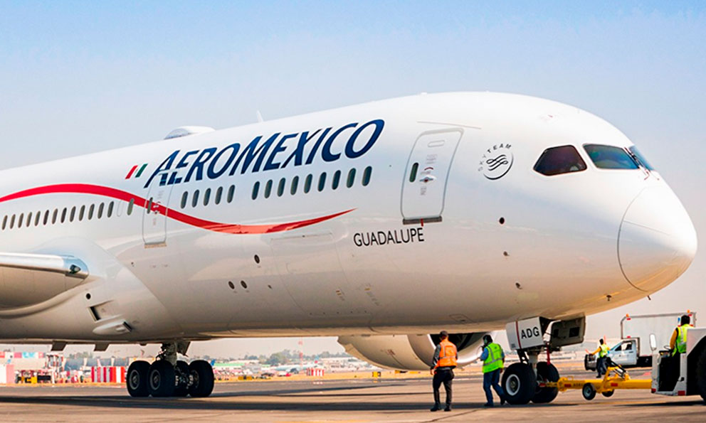 Aeroméxico es la aerolínea más puntual a nivel mundial en 2024, según revela un informe