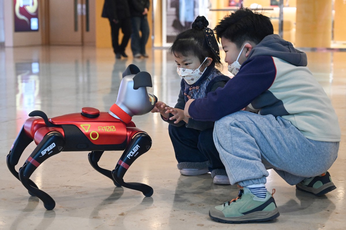 Jóvenes chinos buscan contención en mascotas robot con inteligencia artificial