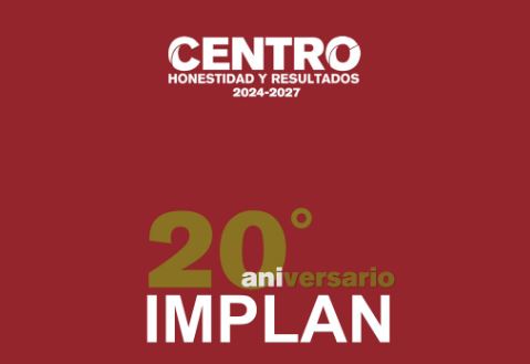 Invita Centro a concurso de diseño del Logotipo Conmemorativo por 20 Aniversario del IMPLAN
