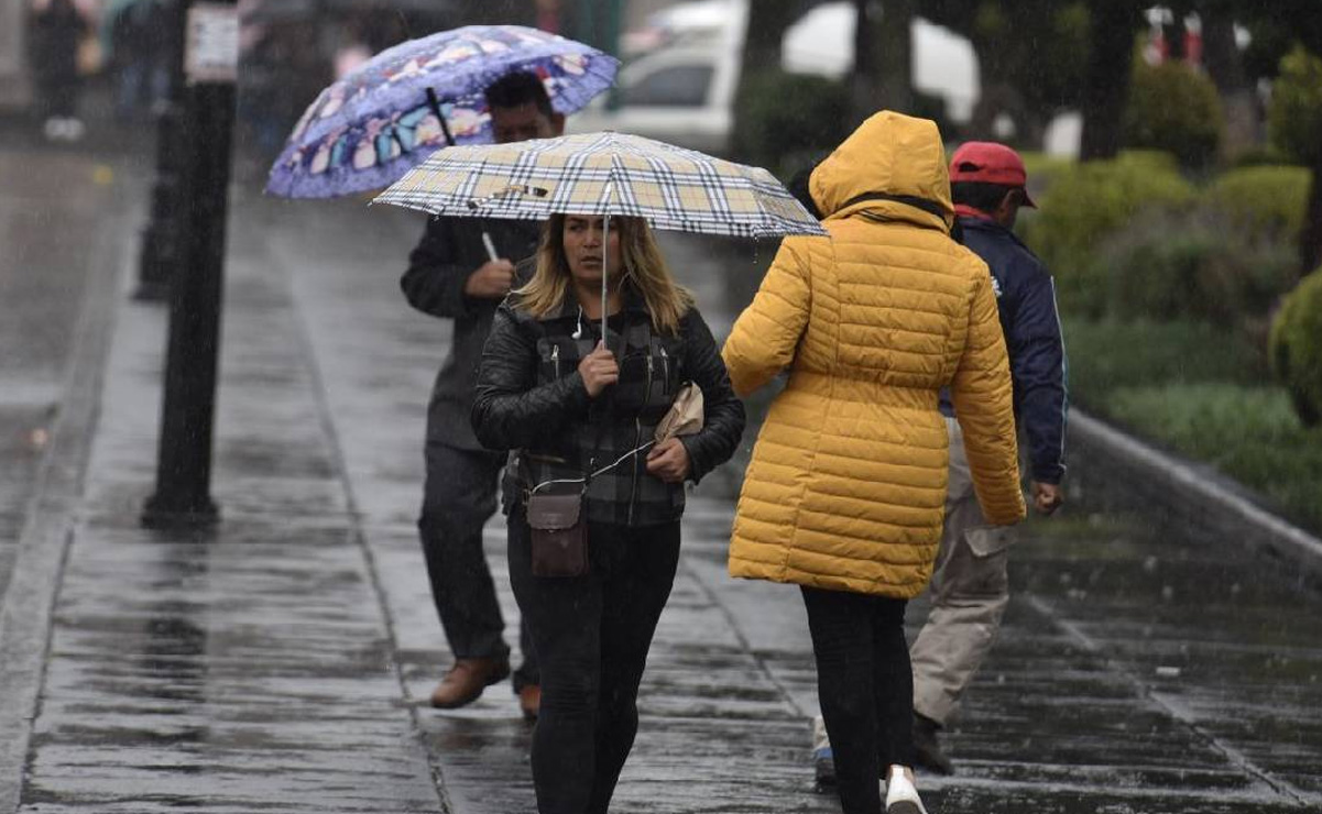 Persistirán el frío y las lluvias este domingo