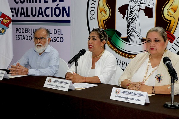 Proceso de selección ético y democrático Inicia funciones Comité de Evaluación de Poder Judicial hacia elección extraordinaria