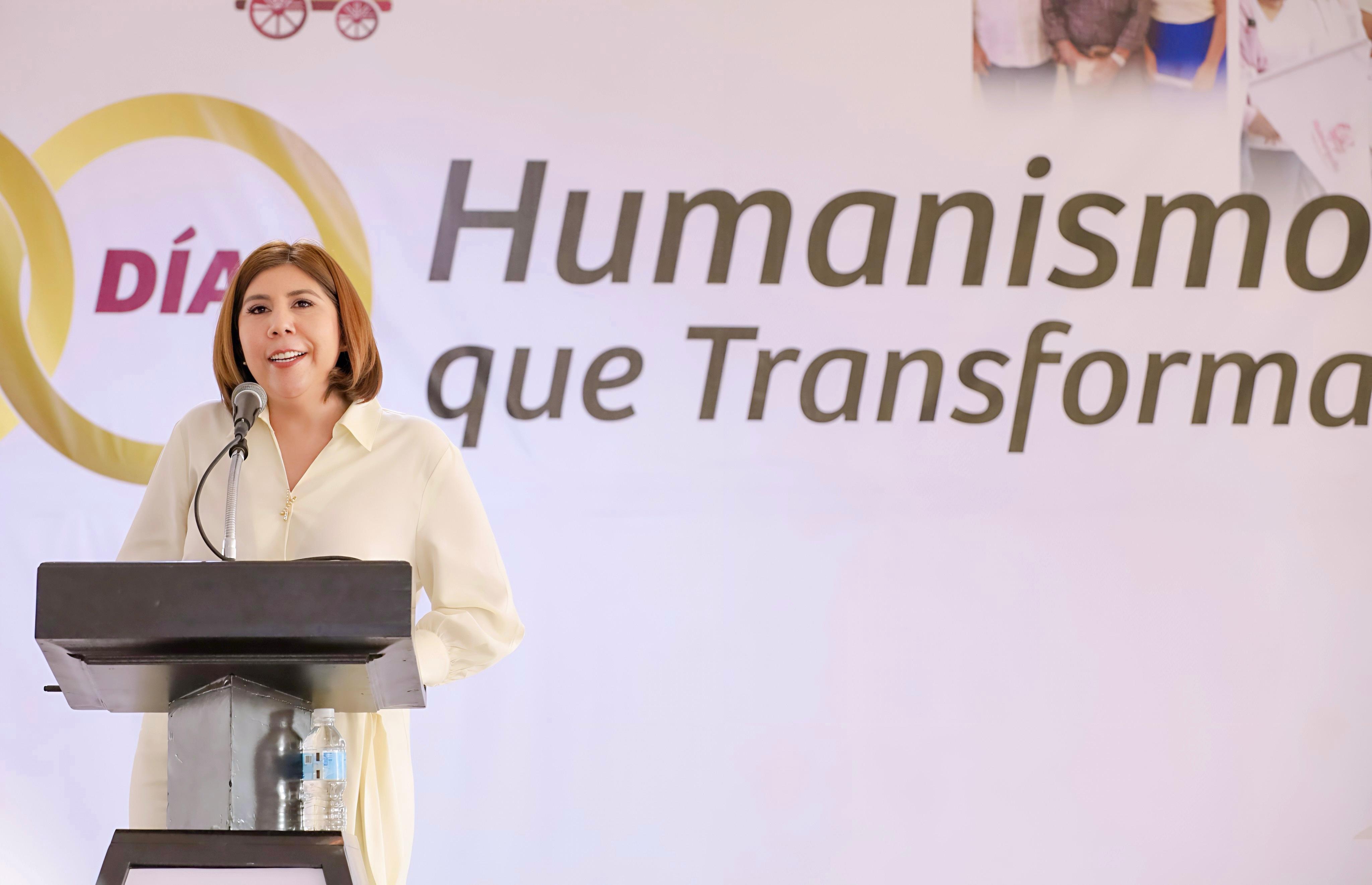 Mari Luz Velázquez da cuenta de 100 días de gobierno humanista y cercano a la gente en Humanguillo