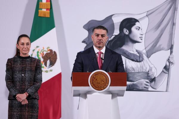 Presidenta de México Claudia Sheinbaum destaca reducción estimada de 27 por ciento en homicidios dolosos de 2018 a 2025