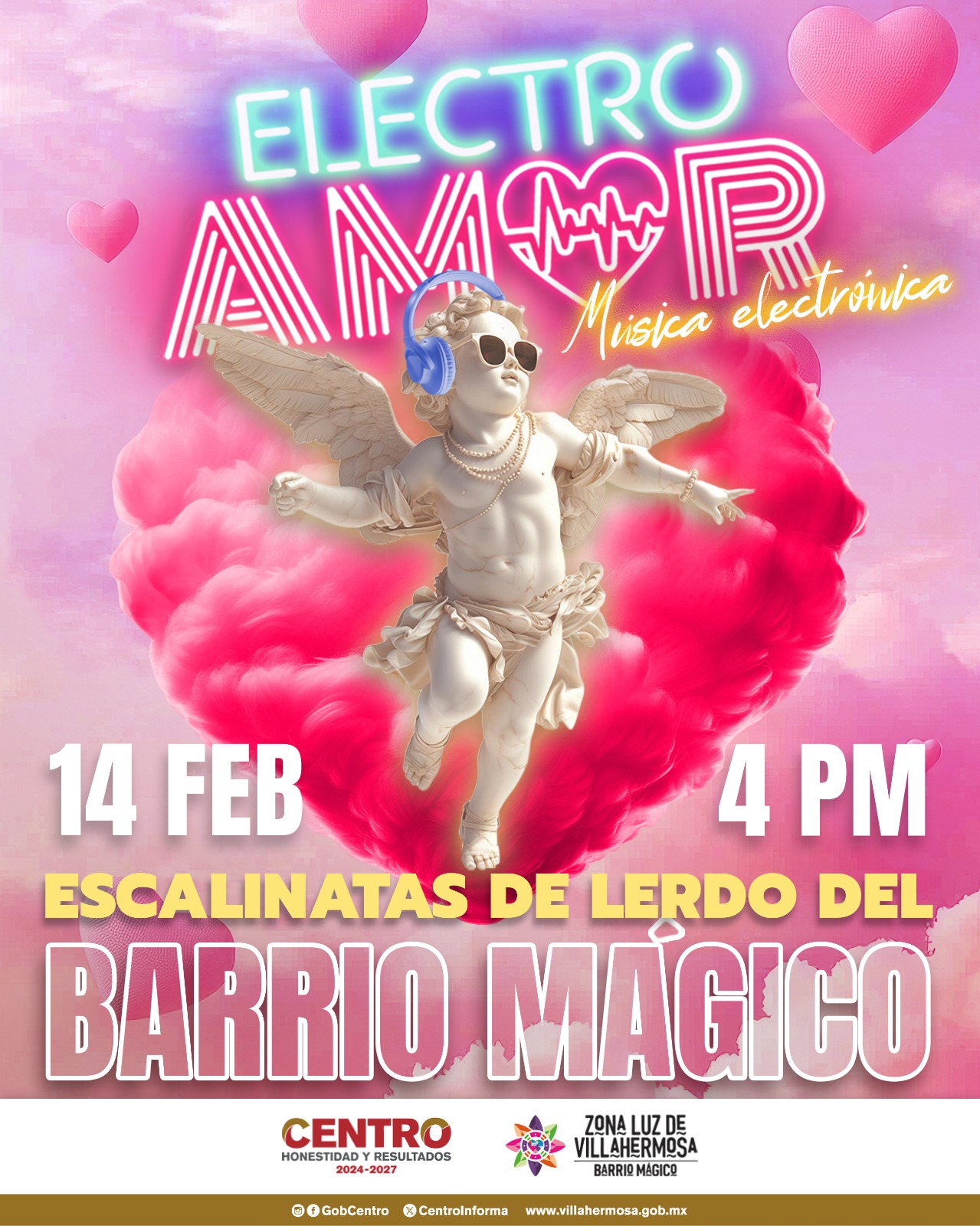 Convoca Centro a Concurso de Disc-Jockey en festival “Electro Amor Música Electrónica”