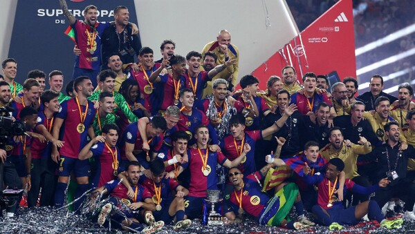 Barcelona derrota al Real Madrid y es campeón de la Supercopa de España