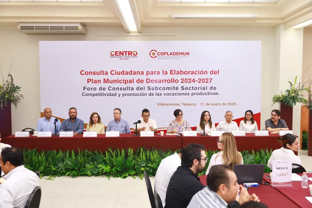 Arrancan en Centro foros de consulta ciudadana para elaborar el PMD 2024-2027