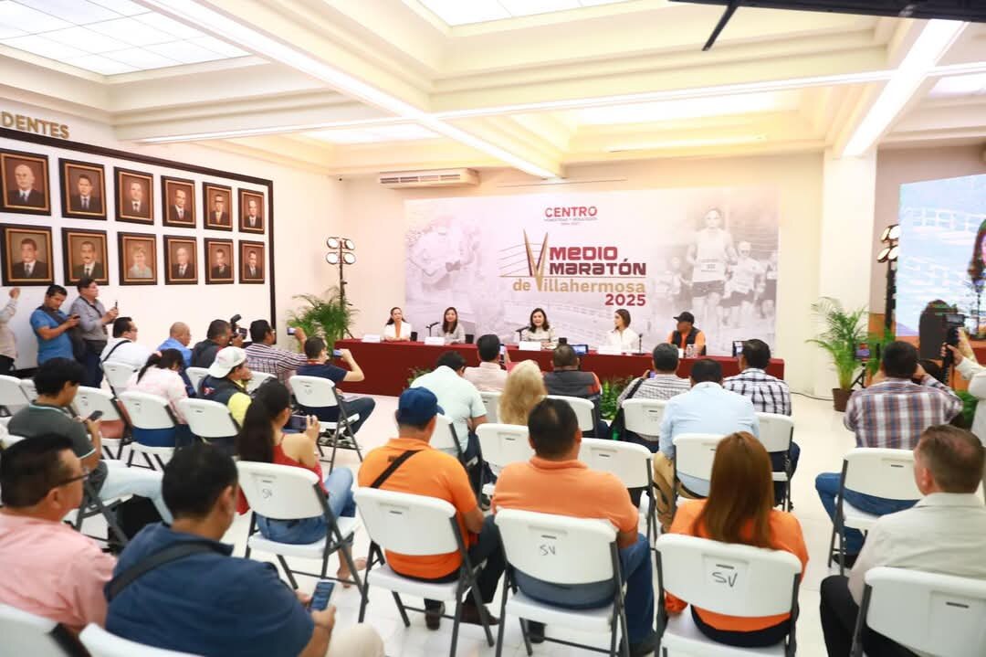 Convoca el Gobierno de Centro al Medio Maratón de Villahermosa 2025