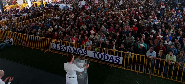 Sheinbaum y gobernador de Durango anuncian universalidad de la pensión para personas con discapacidad