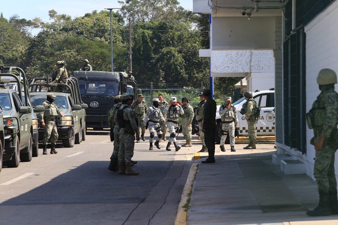 Se refuerza estrategia Tabasco Seguro; arriban a Tabasco 300 elementos de Sedena