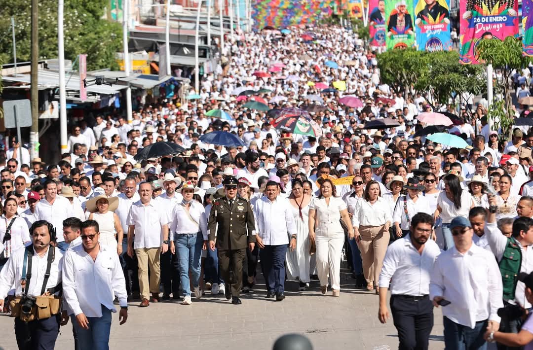 Encabeza Javier May conmemoración del 112 aniversario de la Marcha de la Lealtad