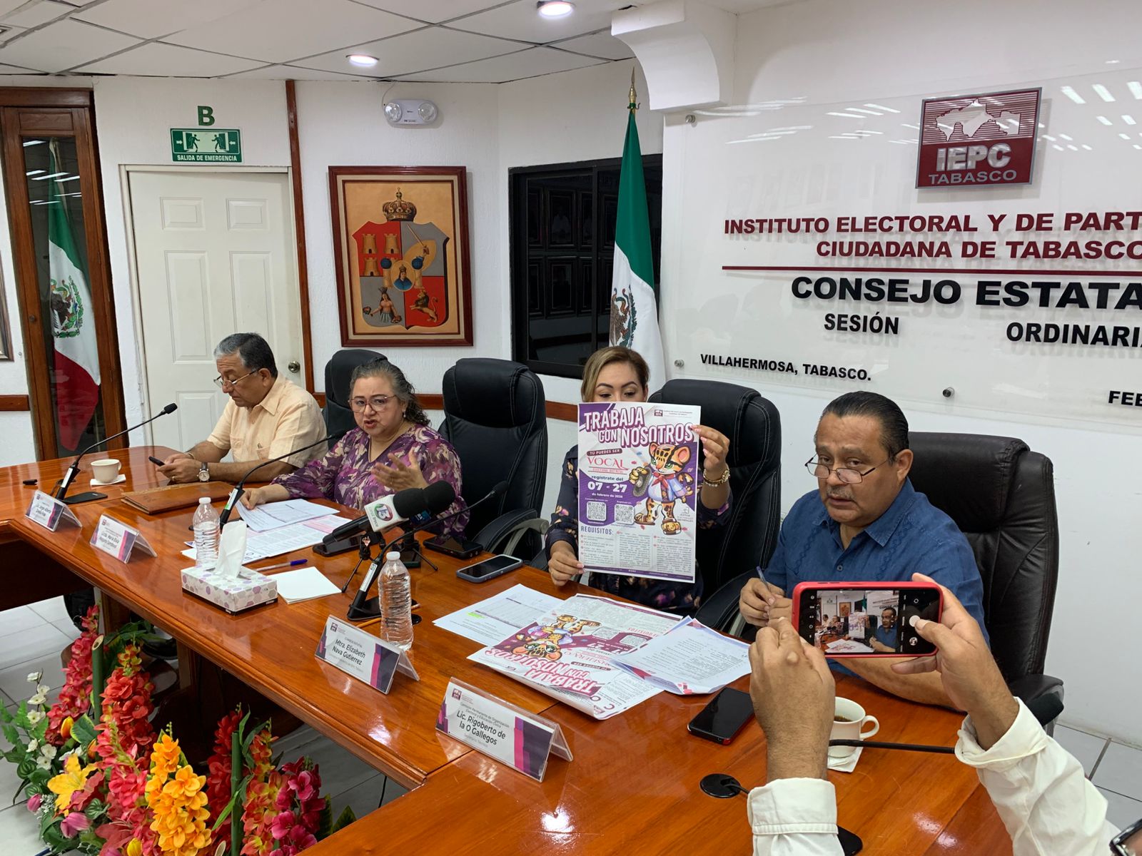 IEPCTabasco convoca a jóvenes de 21 años para ser consejeros u vocales electorales