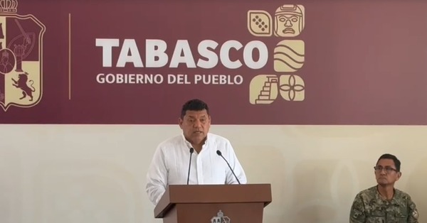 Reitera Javier May no desistir, no cansarse y no pactar hasta devolver la paz a Tabasco