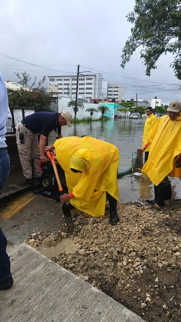 Instruye Alfonso Baca acciones inmediatas para atender las afectaciones por las lluvias