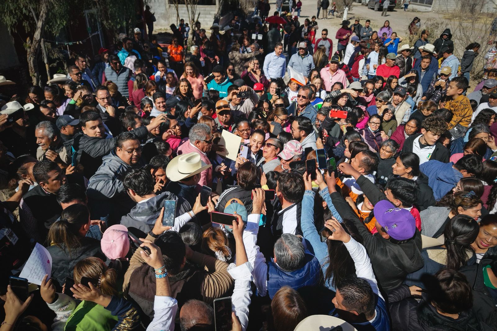 Claudia Sheinbaum realiza histórica gira por el estado de Durango