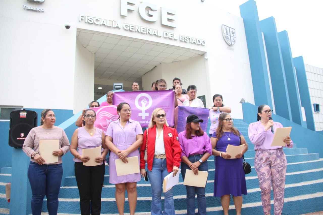 Exigen justicia para mujeres víctimas de violencia en Tabasco
