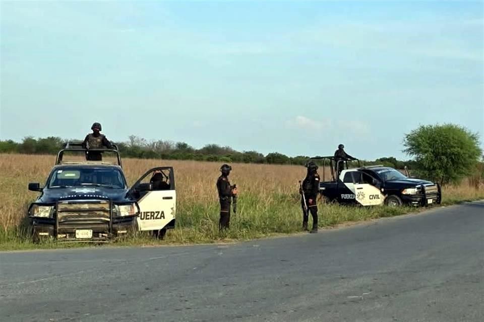 Policías abaten en Nuevo León a ocho presuntos sicarios
