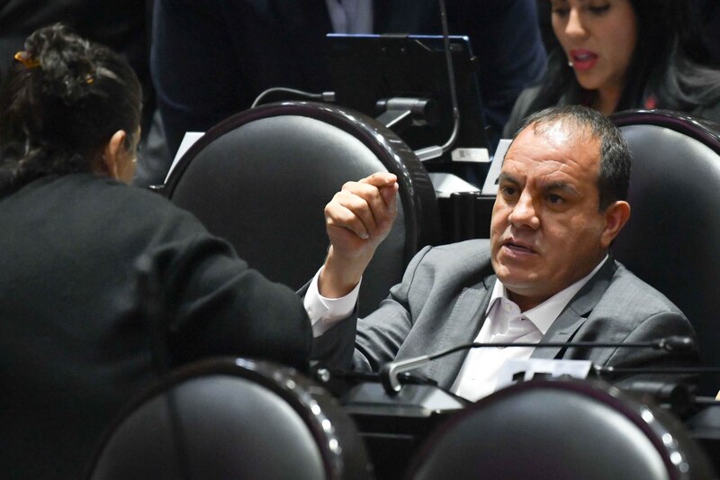 Acude Cuauhtémoc Blanco a la Fiscalía de Morelos