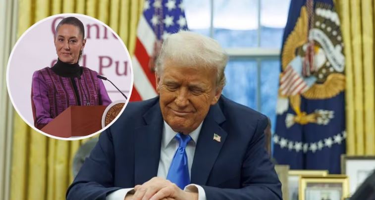 Donald Trump confirma que México no pagará aranceles por productos dentro del T-MEC