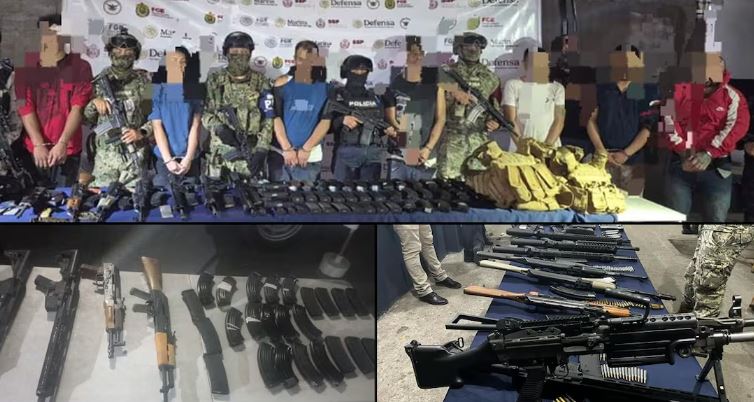 Detienen a 11 sujetos que habrían participado en enfrentamiento armado en Veracruz