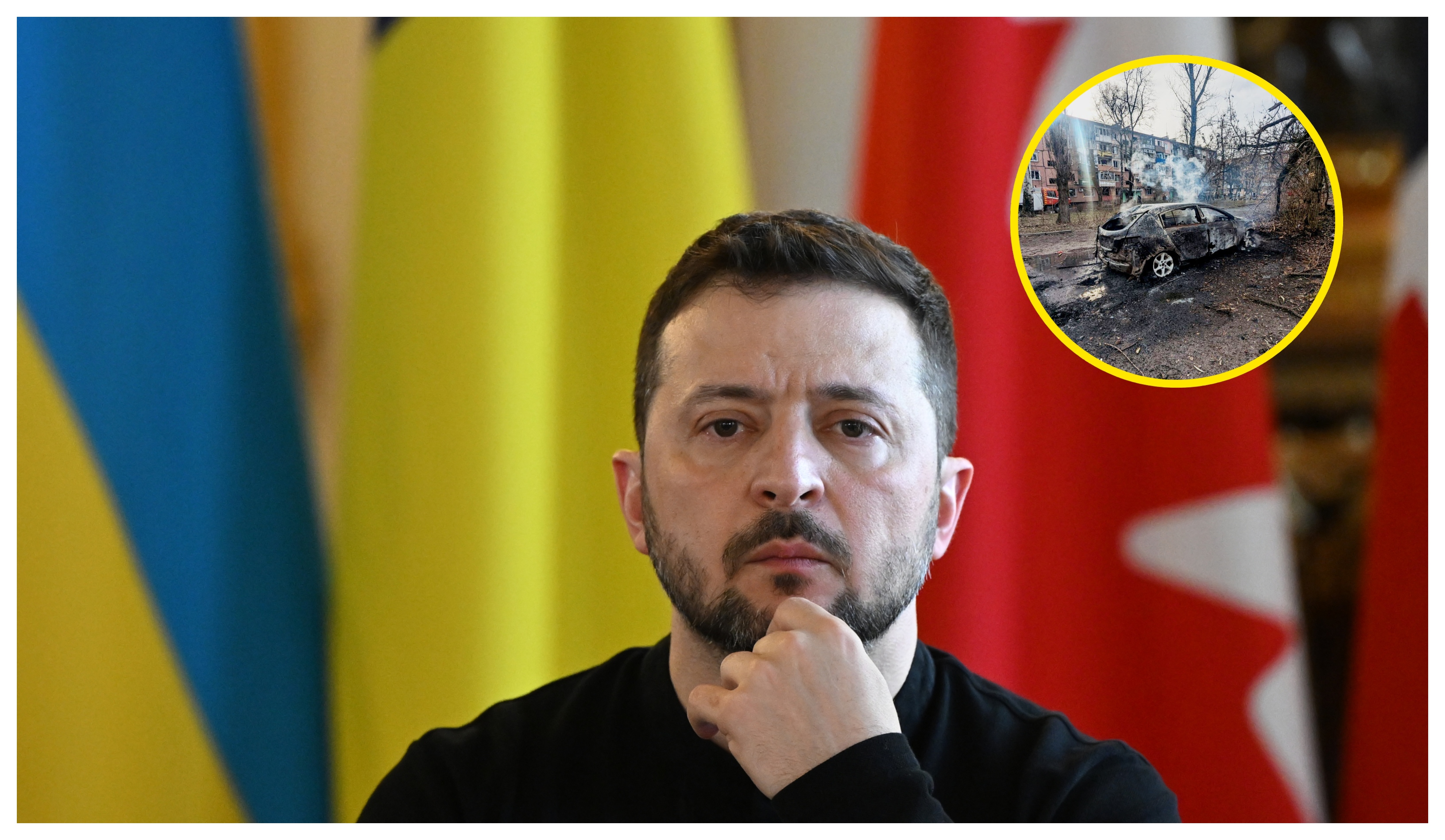 Zelenski espera «medidas contundentes» de los EEUU si Rusia no acepta el alto el fuego