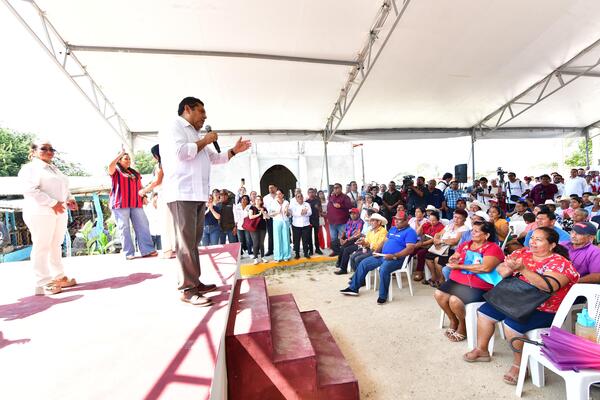 Más de 99 mdp para el rescate de infraestructura urbana y de caminos en Jonuta: Javier May