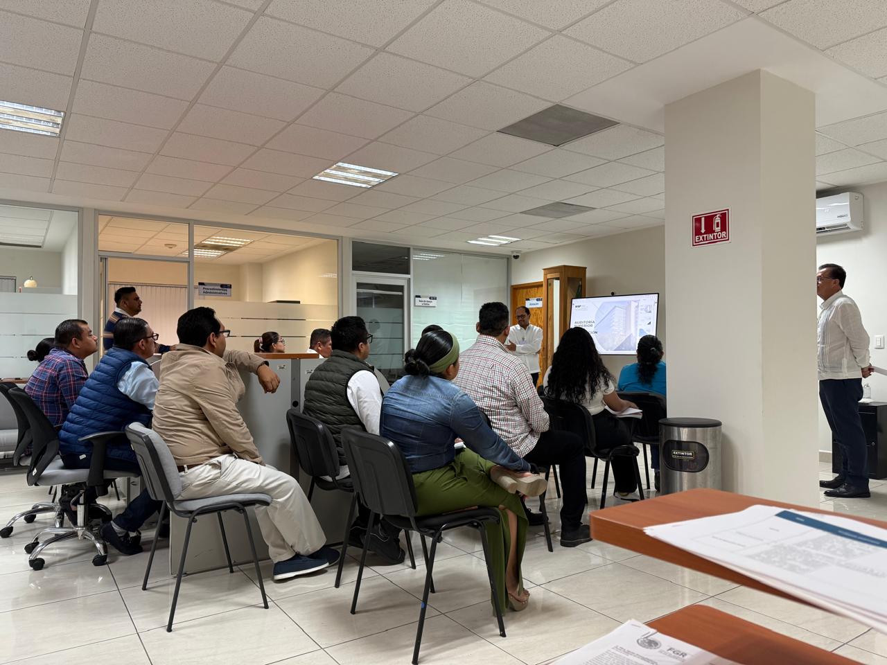 Participa FGR en capacitación sobre facultades de la auditoria superiora de la federación en Tabasco