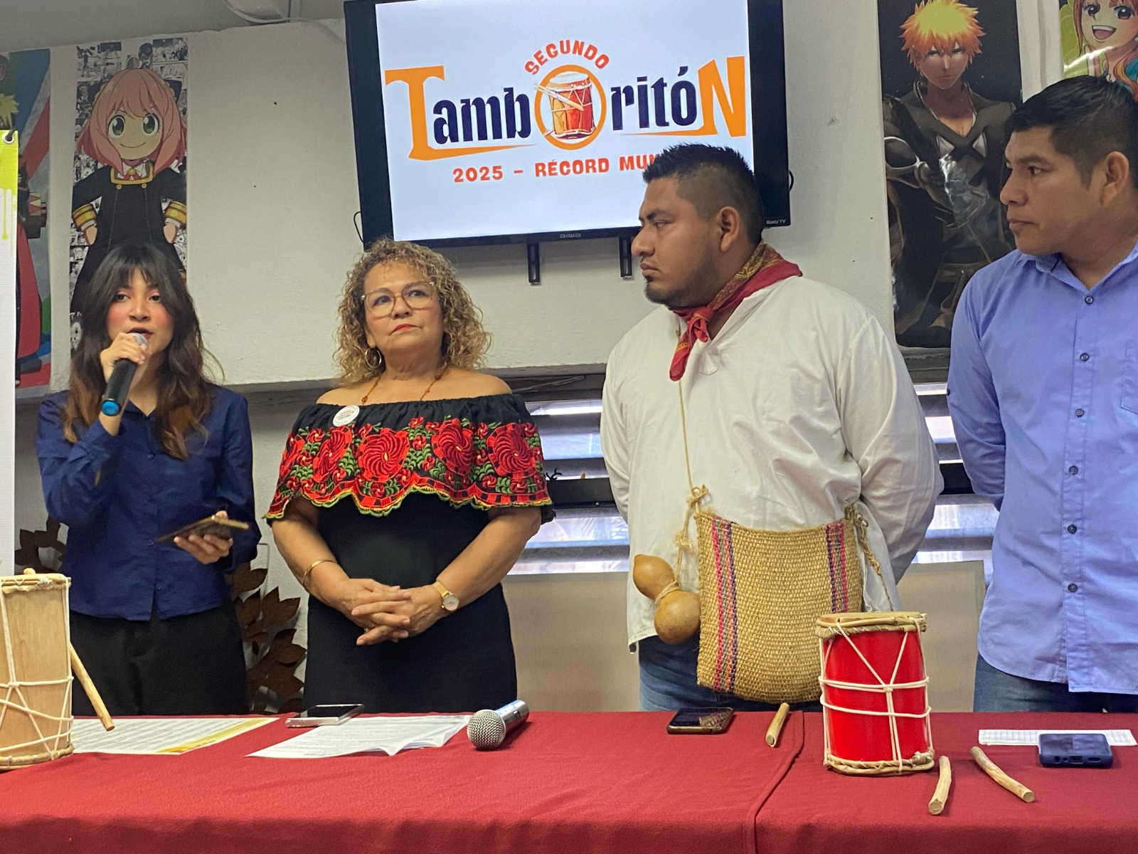 Buscará colectivo “Tabasco Cultura” romper récord mundial en el ‘Tamboritón 2025’