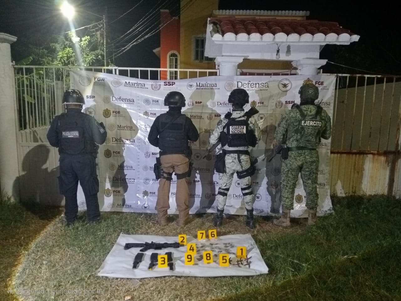 Liberan a un secuestrado y detienen a cuatro personas en Macuspana