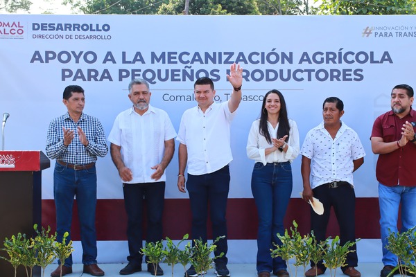 Arranca Programa de Mecanización Agrícola para pequeños productores de Comalcalco