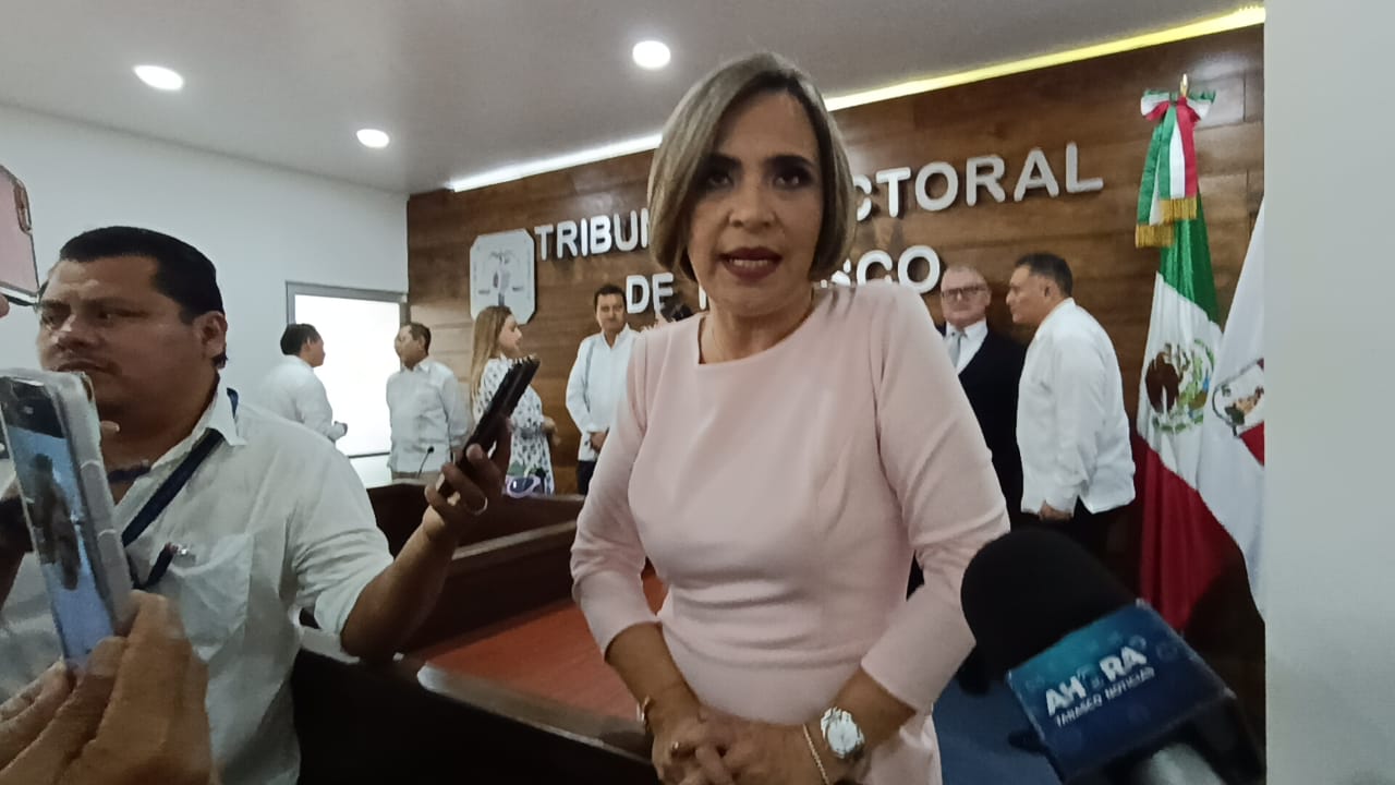 La magistrada presidenta del Tribunal Electoral de Tabasco (TET), Margarita Espinosa Armengol confirmó que buscará reelegirse