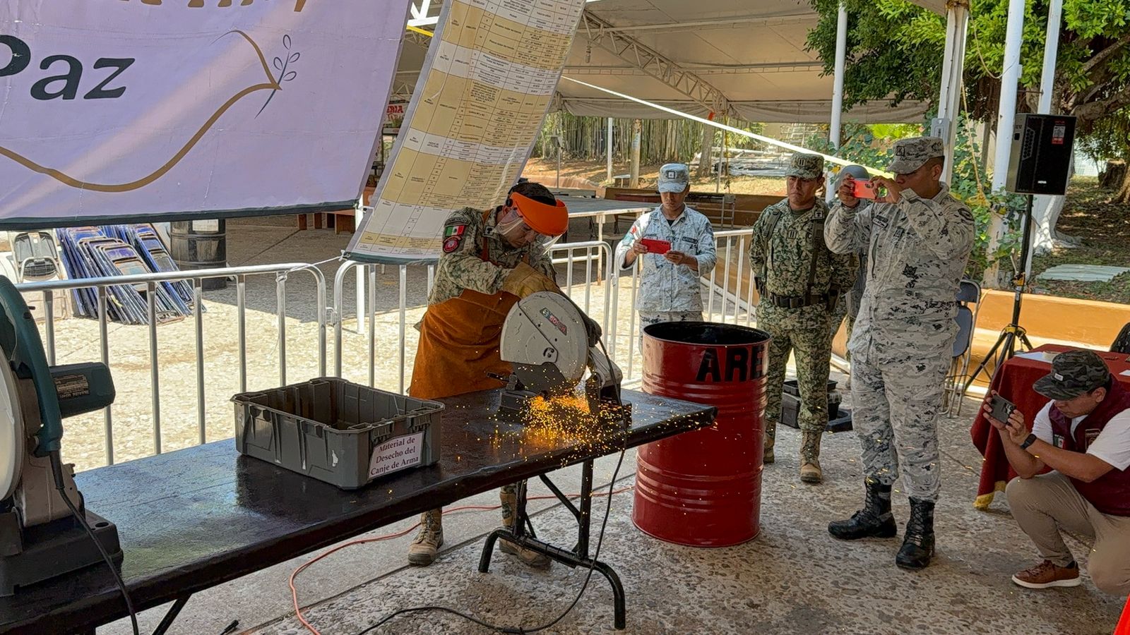 Inicia el Canje de Armas en Tabasco