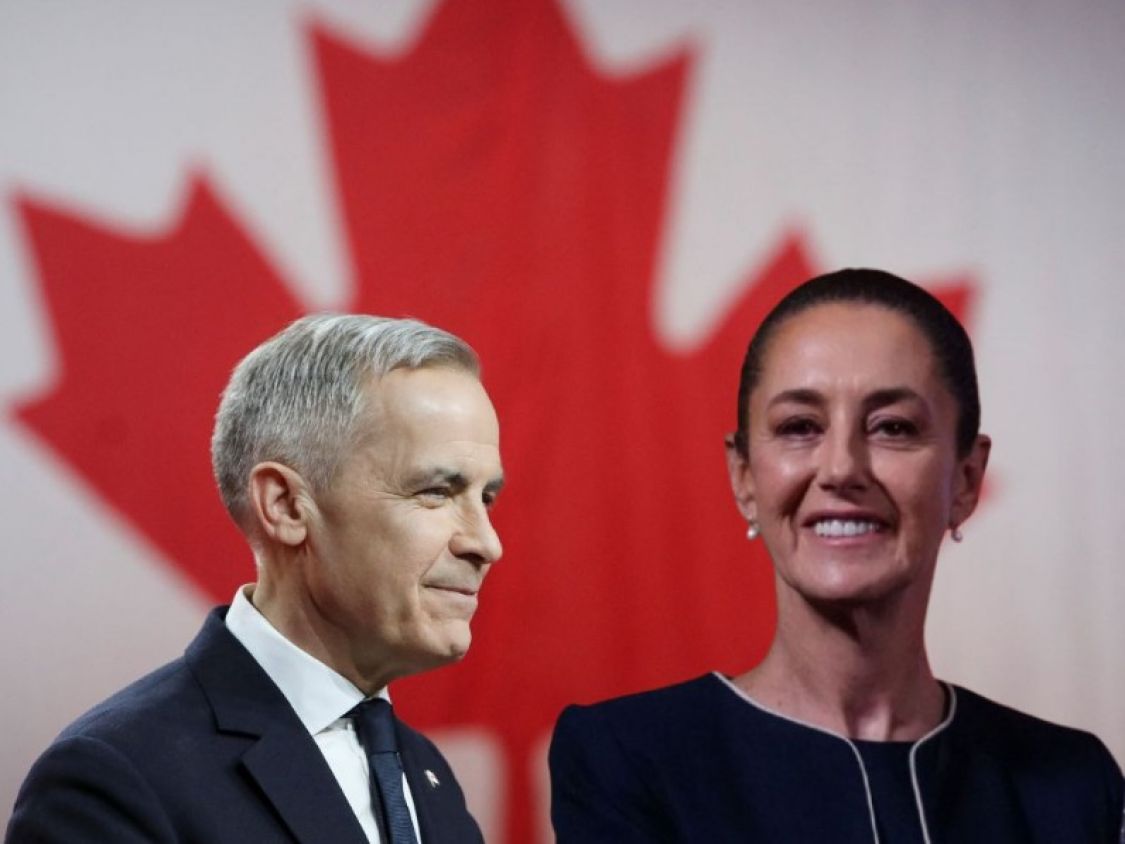 Sheinbaum felicita a Mark Carney, nuevo primer ministro de Canadá