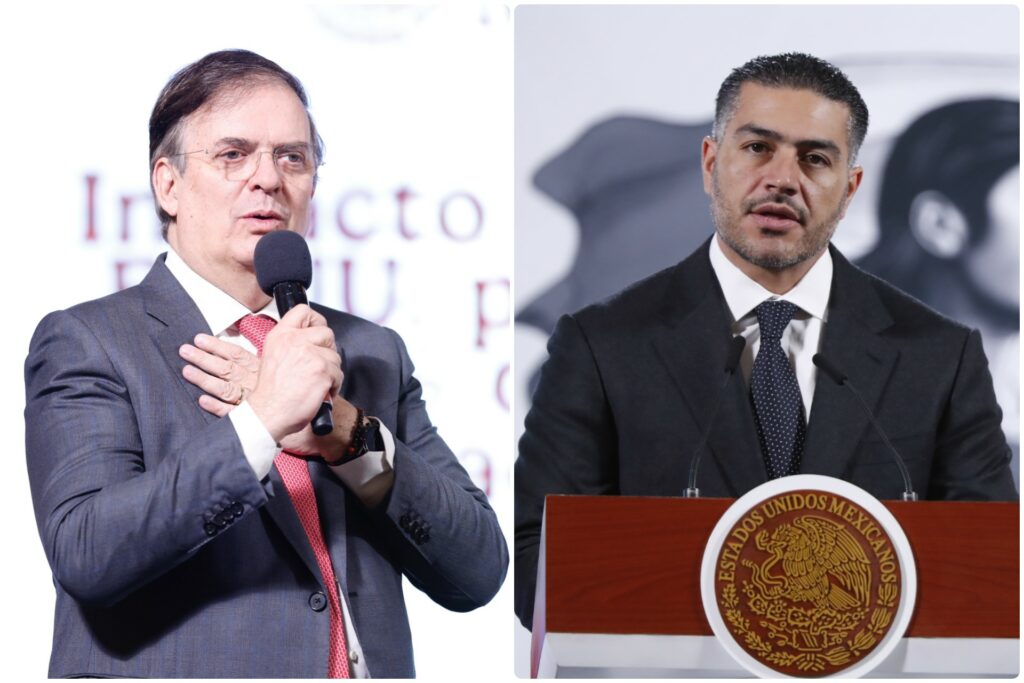 Ebrard y Harfuch, en el centro de la agenda pública