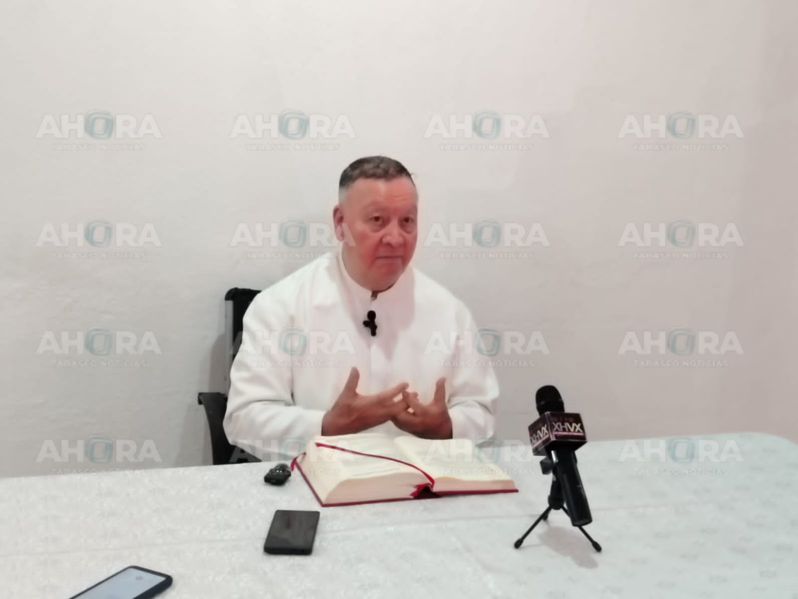 «Los hijos son un regalo de Dios», vocero de la Diócesis de Tabasco, Denis Ochoa Vidal