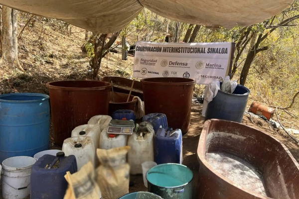 Semar destruye laboratorios clandestinos en Sinaloa y Nayarit; afectación al narco es de más de mil 400 mdp