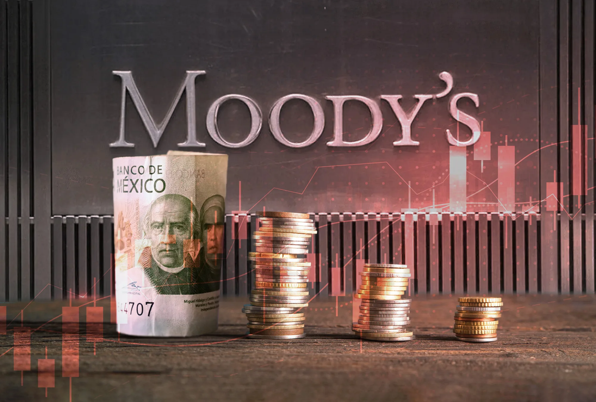 Moody’s cambia a negativa la perspectiva del sistema bancario mexicano