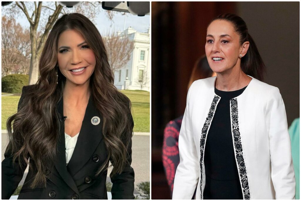 Sheinbaum niega que visita de secretaria de Seguridad de EE.UU. sea sobre aranceles