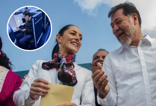 Yo no viajo en primera clase: Sheinbaum sobre el viaje de Fernández Noroña en primera clase en avión
