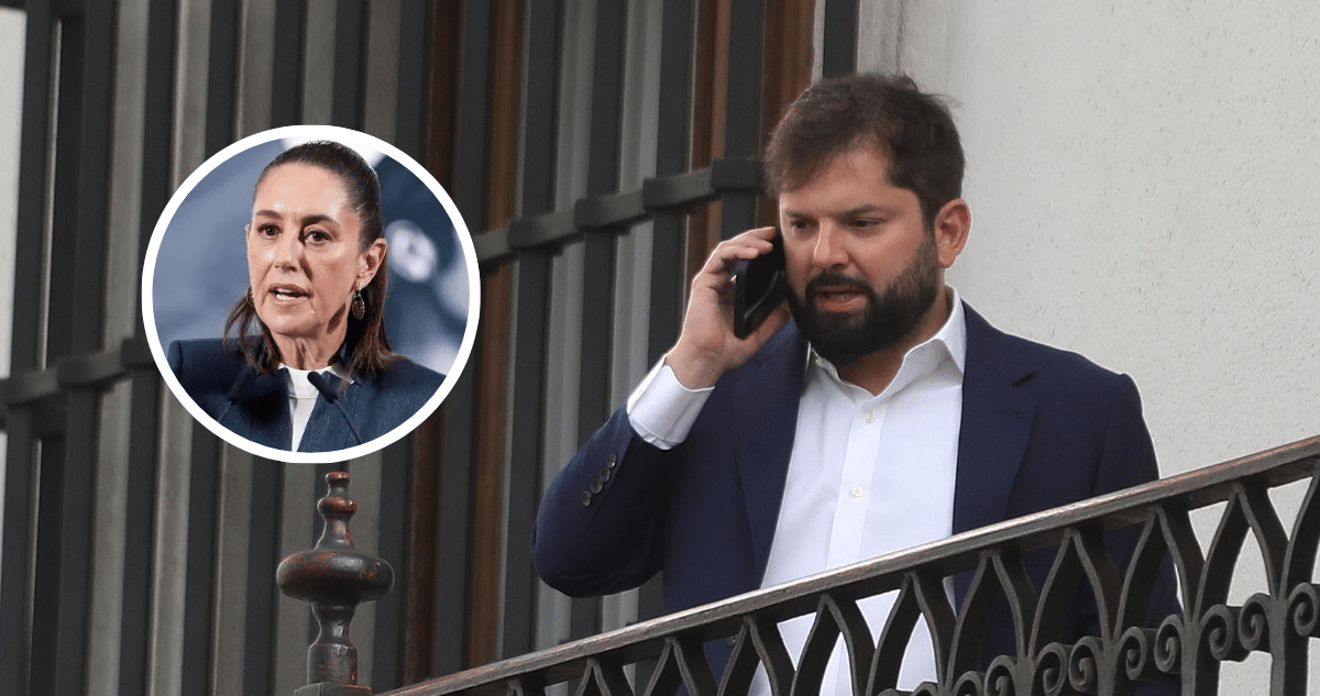 Boric sostiene diálogo telefónico con Presidenta de México