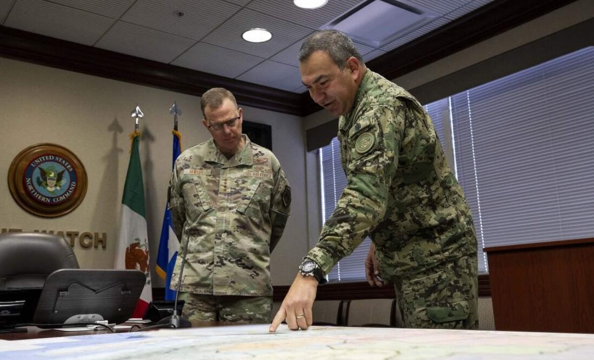 México y EU coordinan acciones militares en la frontera