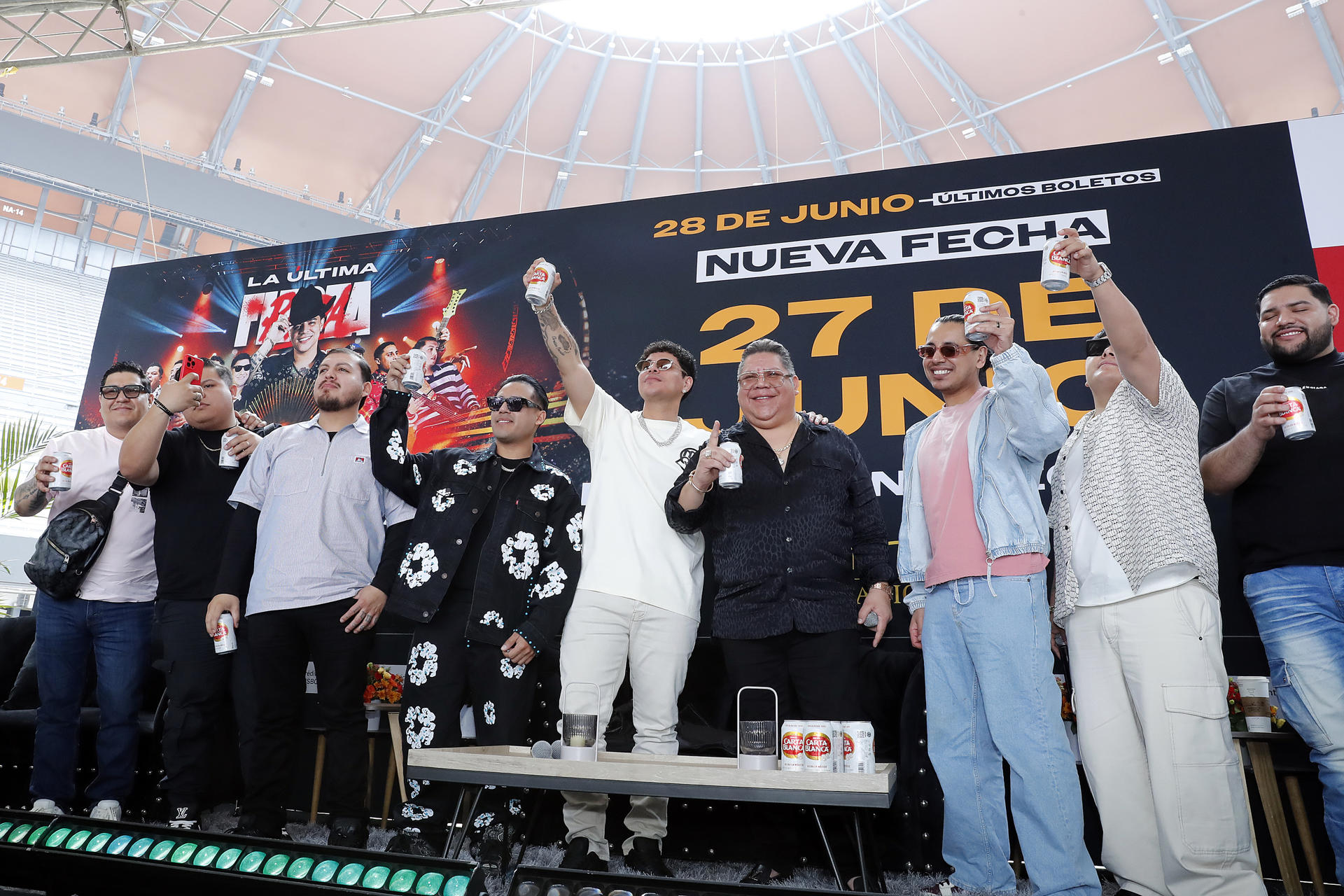 Grupo Firme se desmarca de corridos y apoya concurso de música no violenta de Sheinbaum