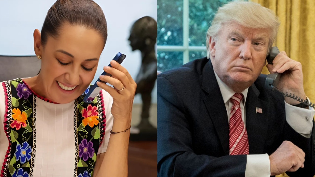 Sheinbaum y Trump sostienen conversación “muy productiva”
