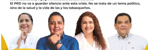 Bancada del PRD-TABASCO exige restitución inmediata del director del Hospital de Macuspana