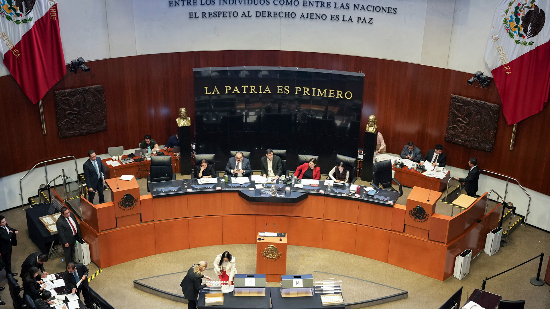 Senado recibe iniciativa de reforma de Claudia Sheinbaum para prohibir la propaganda extranjera