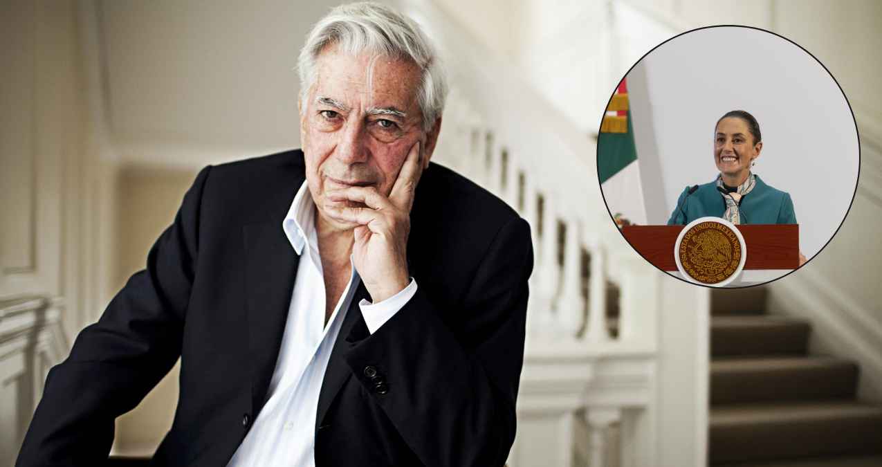 Sheinbaum lamenta muerte de Mario Vargas Llosa