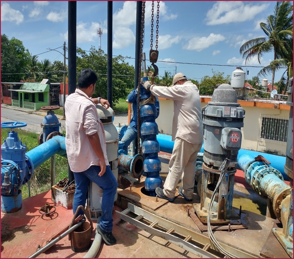 Intensifica CEAS mantenimiento preventivo y correctivo a infraestructura hidráulica y sanitaria